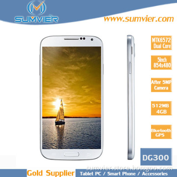 Mtk6572 Dual SIM Smart Phone with 5inch Screen Smartphone (DG300)